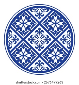 Diseño floral. marco redondo. botánico, tema natural. para la decoración, Fondo de pantalla, fondo, decoración del hogar, cerámica, tela, azulejo. estilo floral.