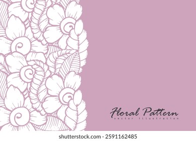 Floral Design with Space for Text – Perfect for Invitations, Posters, and Creative Projects