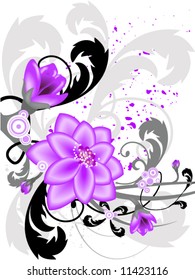 Floral Design - Vector