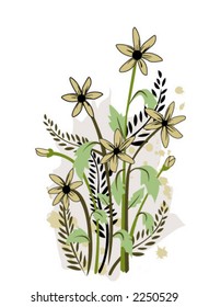 Floral Design - Vector