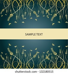 Floral design. Vector illustration