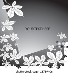 Floral design. Vector illustration