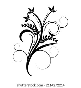 Floral design. in Vector illustration