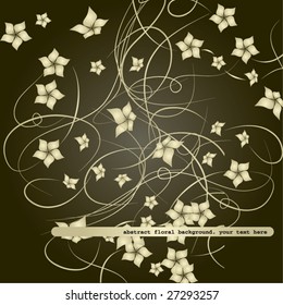Floral design. Vector illustration