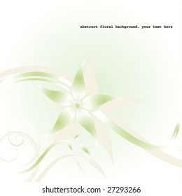 Floral design. Vector illustration