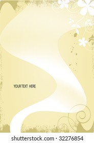 Floral design. Vector illustration