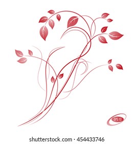 Floral design, vector illustration