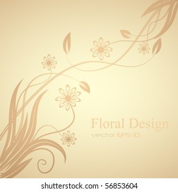 floral design , vector illustration
