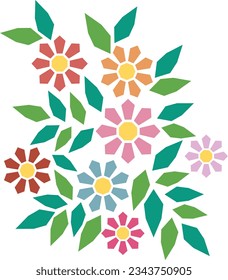 Floral Design Vector image or clip art