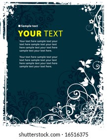 Floral Design so you can add your own images 23 (vector)