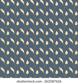 Floral design.Seamless pattern.