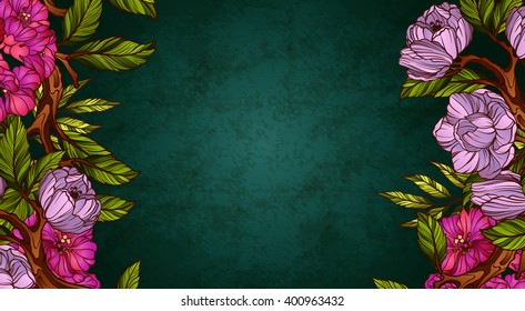 Floral desktop wallpaper