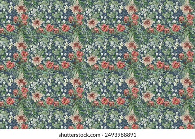 Fondo diagonal floral para cubiertas de textiles o libros, Fondos de pantalla, estampado, envoltura de regalo y scrapbooking. Colores de moda millefleurs. Copia de trama.
