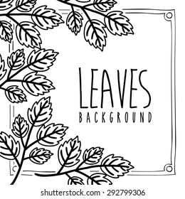 Floral digital design, vector illustration eps 10