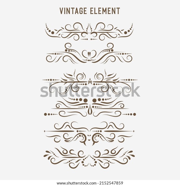 floral dividers,\
doodle vintage element vector illustration.\
decorative,wedding,banner element\
etc.