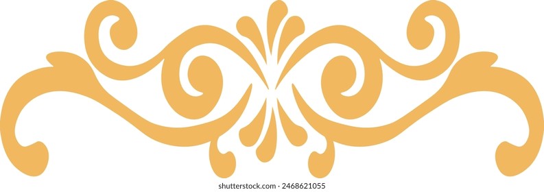 Floral Dividers Element with Simple Design. Vector Design Element for Decoration.