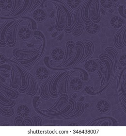 Floral doodle seamless background texture pattern