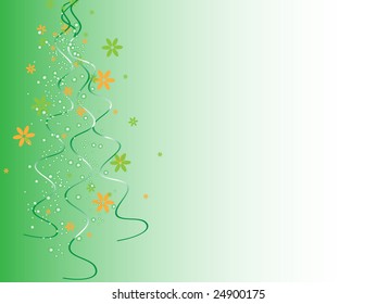 Floral dream. Vector illustration