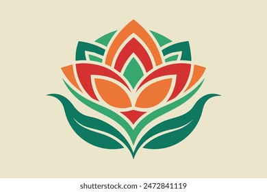 Floral Elegance: Flower Illustrator Vector Design