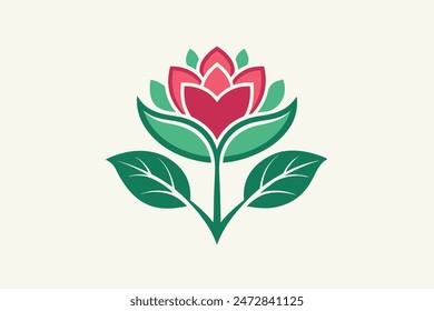 Floral Elegance: Flower Illustrator Vector Design