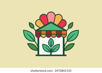 Floral Elegance: Flower Illustrator Vector Design