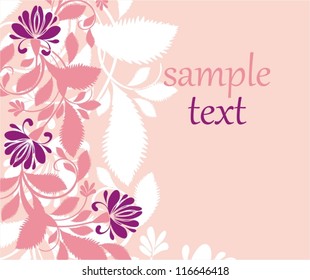 floral elegant background