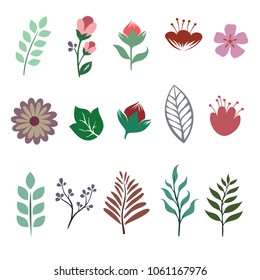 Floral element collection