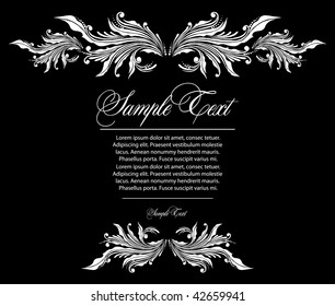 floral element for design