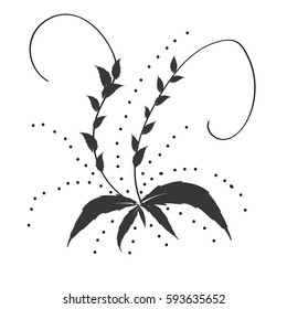 floral element for design