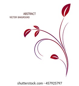 
Floral Element, vector illustration