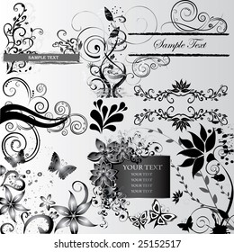 Floral elements
