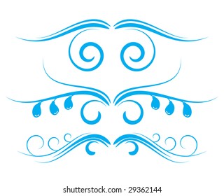 floral elements