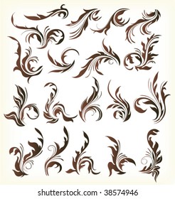 floral elements
