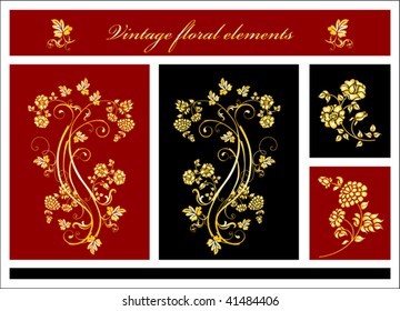 floral elements