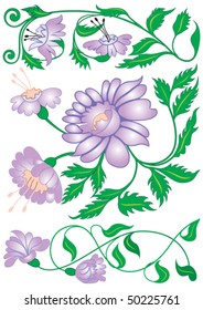 Floral elements