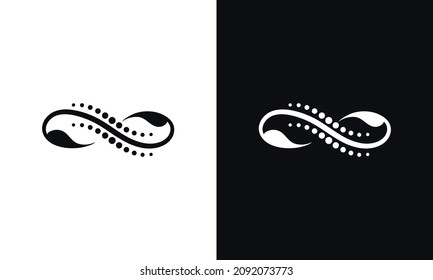 Floral elements for design black and white