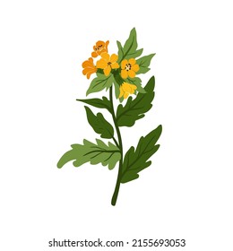 Elementos florales. Flores y hojas verdes. Moderna moda Matisse minimalista.  Afiche floral, invitación. Disposiciones de vectores para el diseño de tarjetas de felicitación o invitaciones