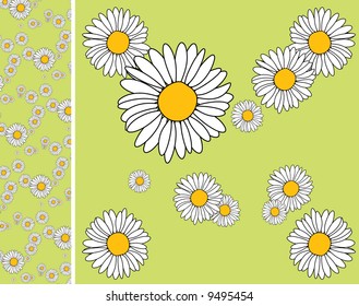 Floral endless pattern - texture