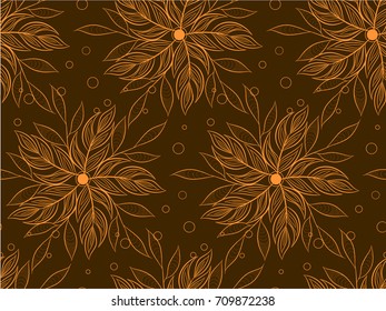 floral ethnic ornament pattern vector vector illustration. Islam, Arabic, Indian, moroccan,spain, turkish, pakistan, chinese, mystic, ottoman motifs