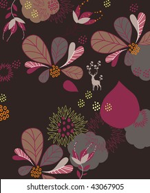 floral fabric design
