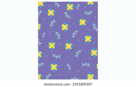 Floral fabric textile cloth pattern design image for use.