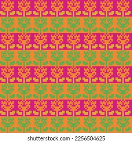 Diseño de patrones florales de islas para textiles de moda, ropa de cama y gráficos