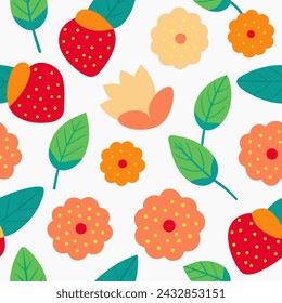Floral feast, vibrant blooms dance across a canvas, ready to be savored