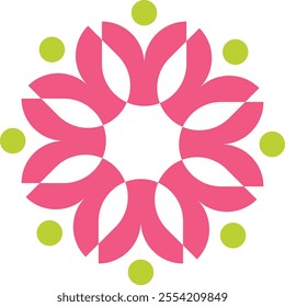 floral finesse flower logo design