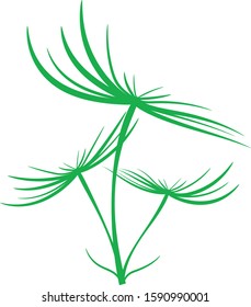 floral flower design with green leaf