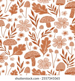 Floral Flower PAttern Fabric design Art Textile Illustration