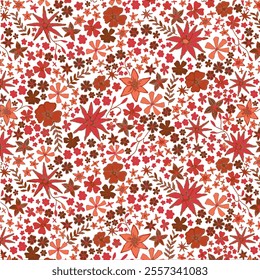 Floral Flower PAttern Fabric design Art Textile Illustration