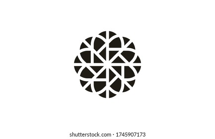 Floral Flower Pattern Logo Design Inspiration