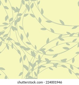 Floral and flower seamless pattern