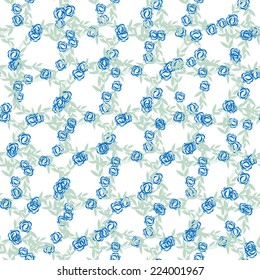 Floral and flower seamless pattern